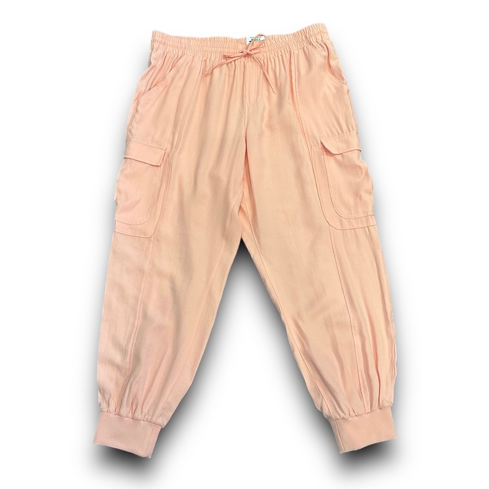 Inc International Concepts Womens Utility Cargo Jogger Pants Size XXL Pink